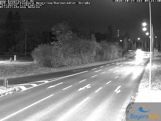 B26 Aschaffenburg Darmstädter Straße → Westen